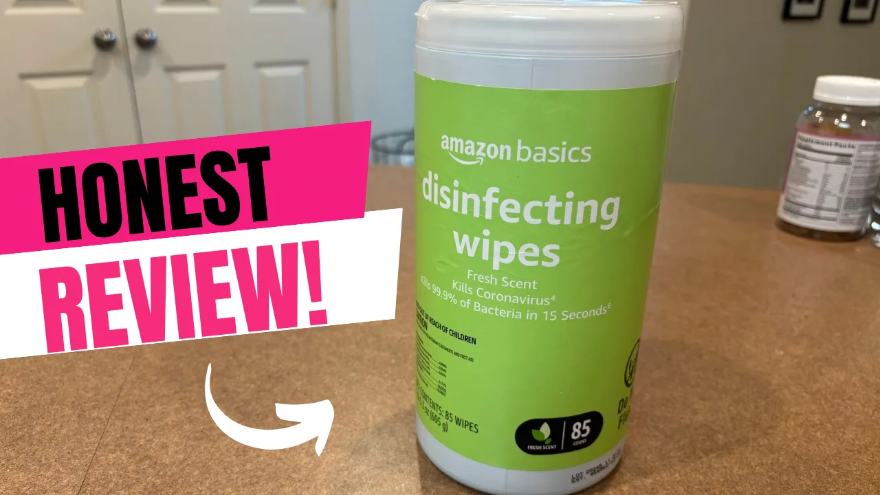 Amazon Basics Disinfecting Wipes