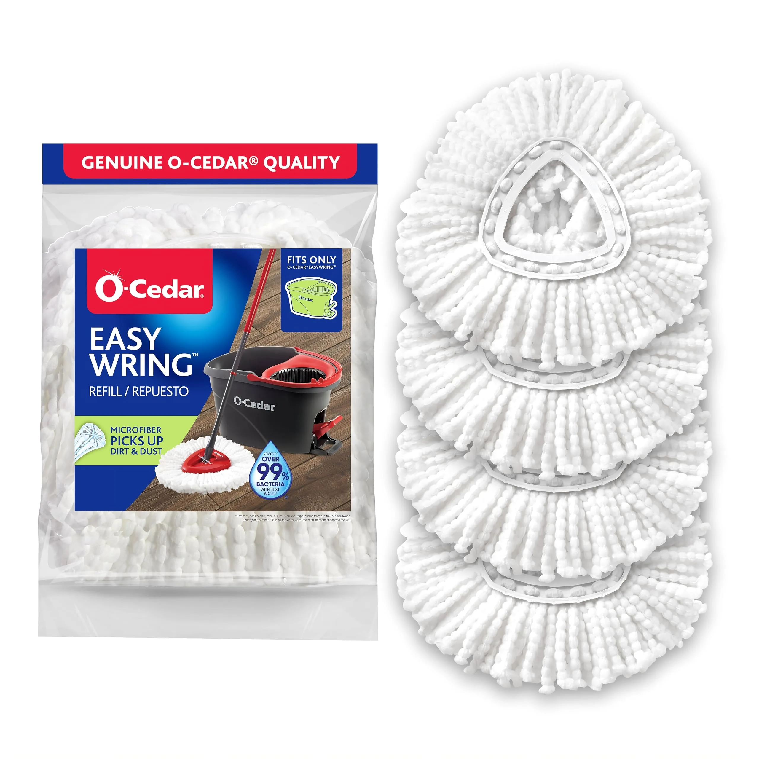 O-Cedar EasyWring Microfiber Spin Mop Refill