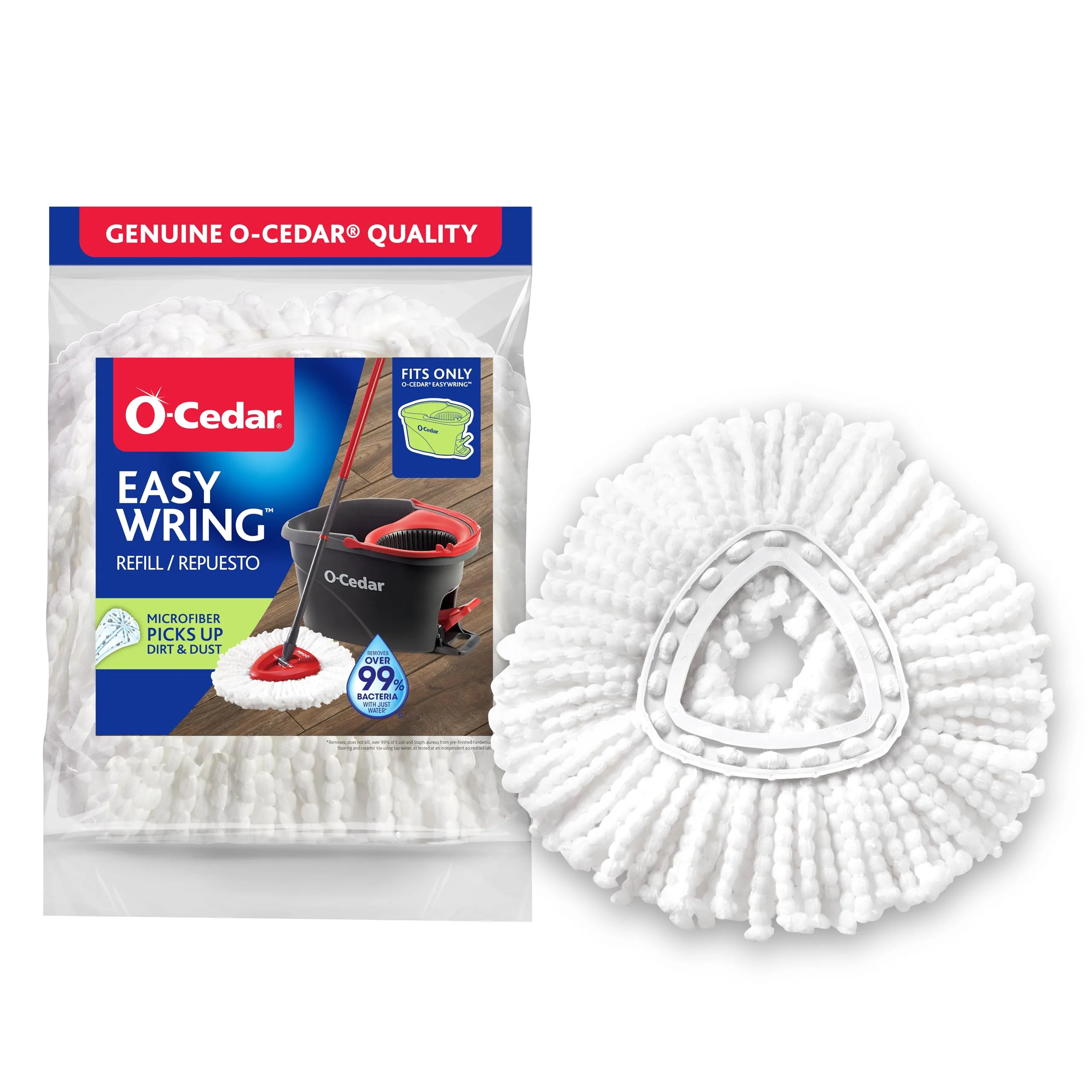 O-Cedar EasyWring Microfiber Spin Mop Refill image 2