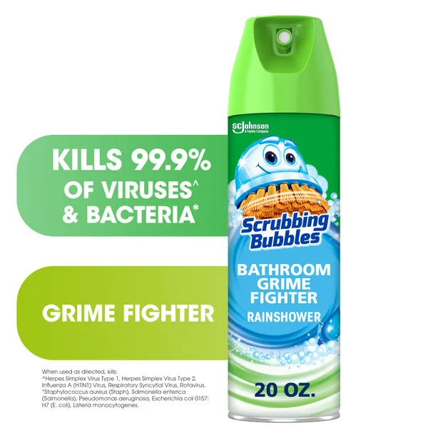 Scrubbing Bubbles Bathroom Grime Fighter