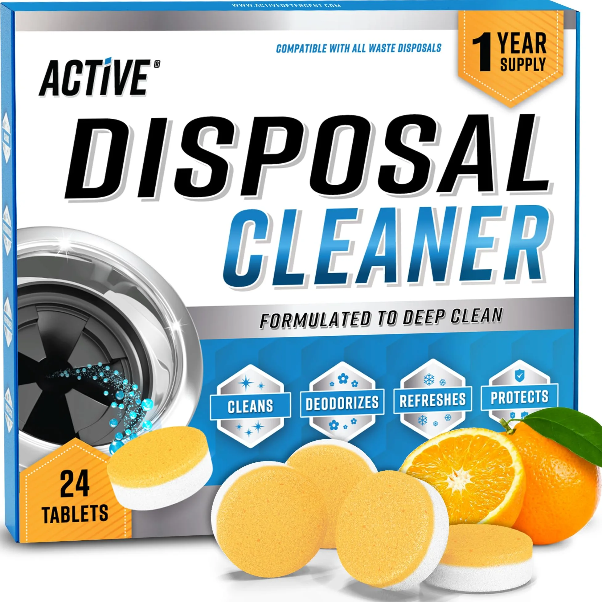 True Fresh Garbage Disposal Cleaner Tablets image 3